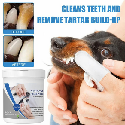 Pet Dental Cleaning Wipes